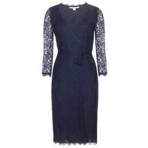 Diane von Furstenberg Julianna Lace Wrap Dress